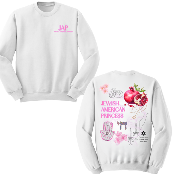 Jewish American Princess Crewneck Sweater