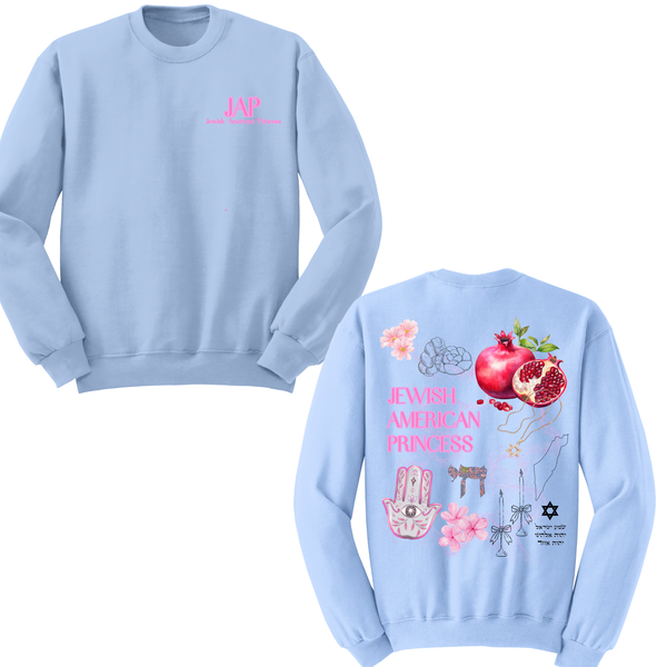Jewish American Princess Crewneck Sweater