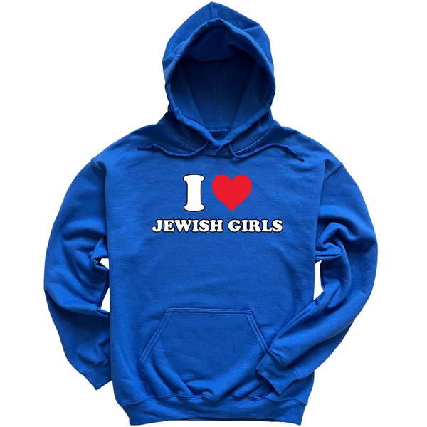 I Heart Jewish Girls Hoodie