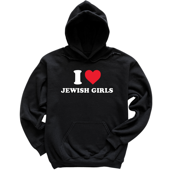 I Heart Jewish Girls Hoodie