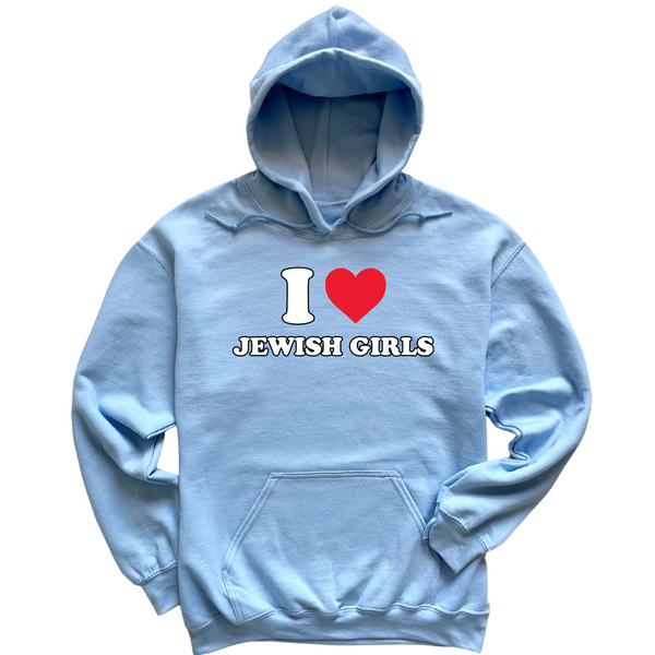 I Heart Jewish Girls Hoodie