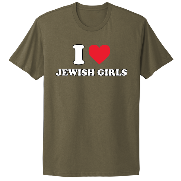 I Heart Jewish Girls T-shirt
