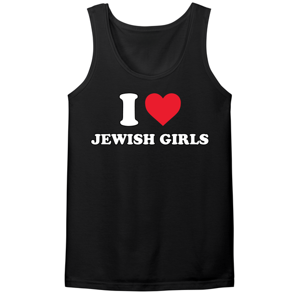 I Heart Jewish Girls Mens Tank Top