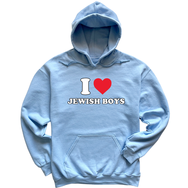 I Heart Jewish Boys Hoodie