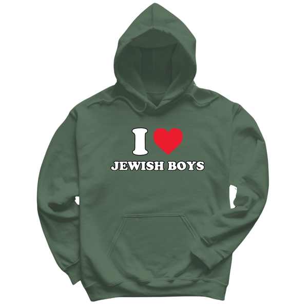 I Heart Jewish Boys Hoodie
