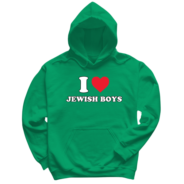 I Heart Jewish Boys Hoodie