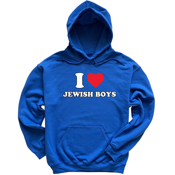 I Heart Jewish Boys Hoodie