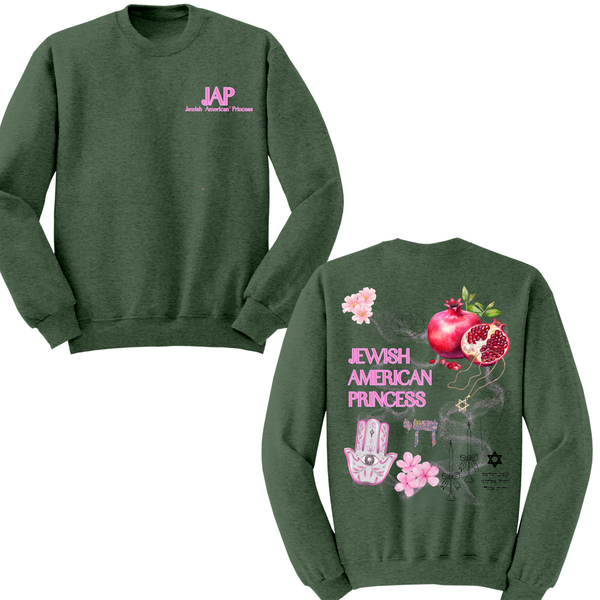Jewish American Princess Crewneck Sweater
