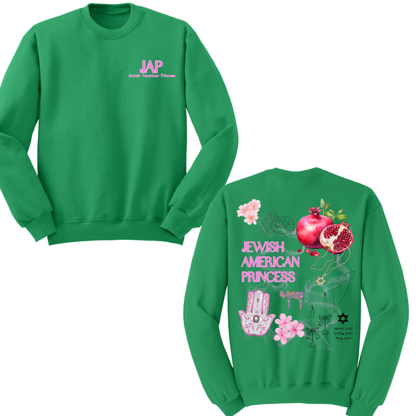 Jewish American Princess Crewneck Sweater